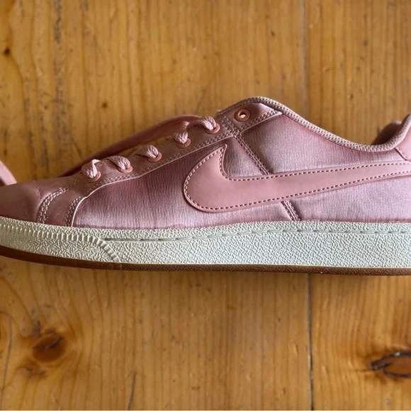 Nike Court Royale Women's Pink Satin Sneakers Rare Find! - Picture 2 of 10
